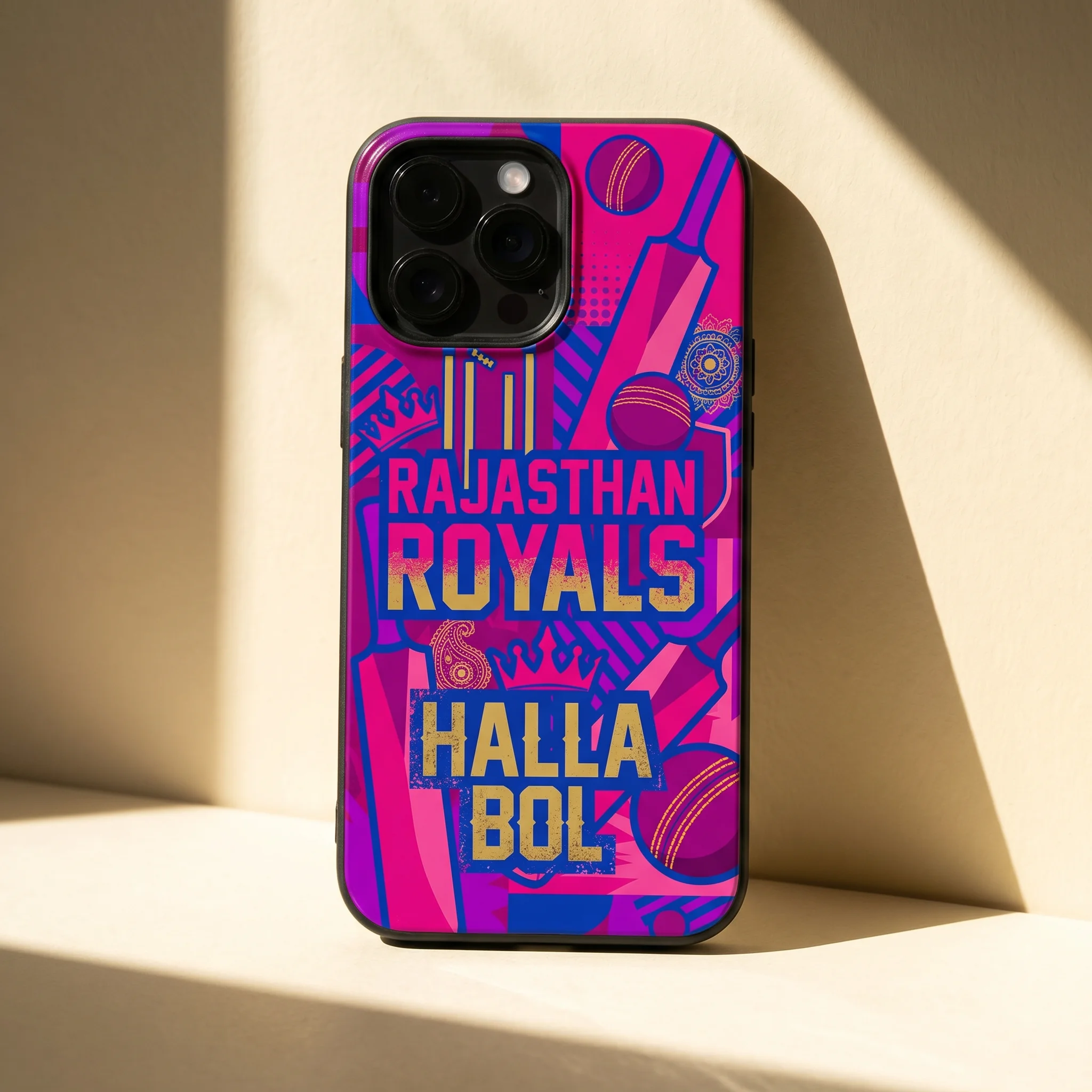 Rajasthan Royals Fan Case